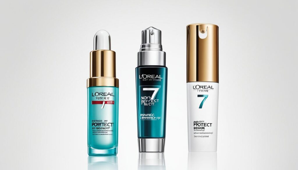 No7 Protect &amp; Perfect and L'Oréal Revitalift Products