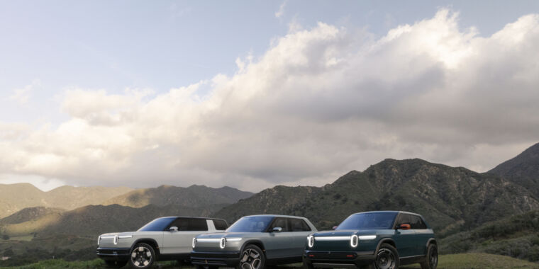 Rivian unveils new electric SUV lineup