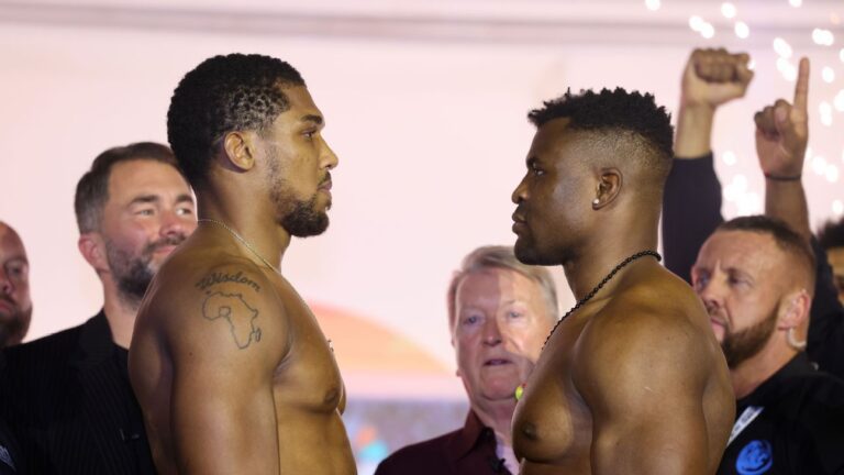 Francis Ngannou to face Anthony Joshua in Riyadh