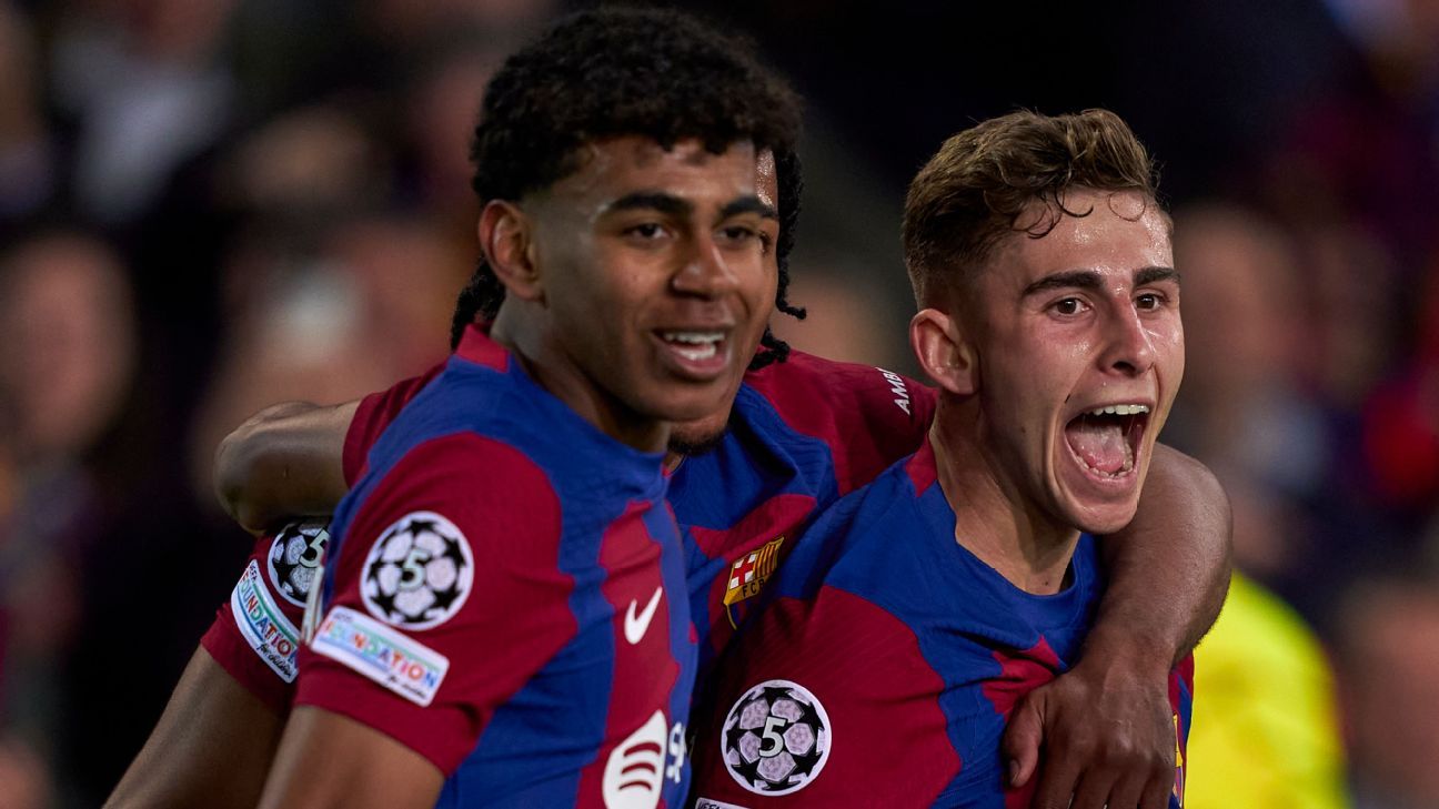 Barcelona’s rise led by young talent