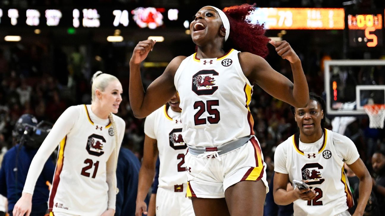 South Carolina clear favorite in 2024 NCAA women’s tourney