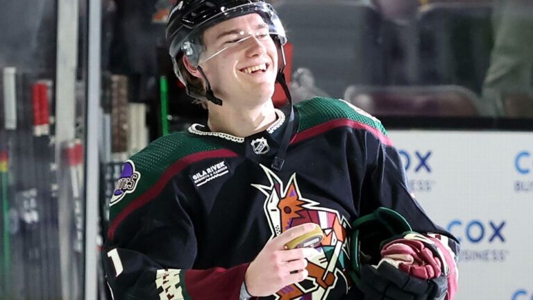 Josh Doan Scores Twice in NHL Debut