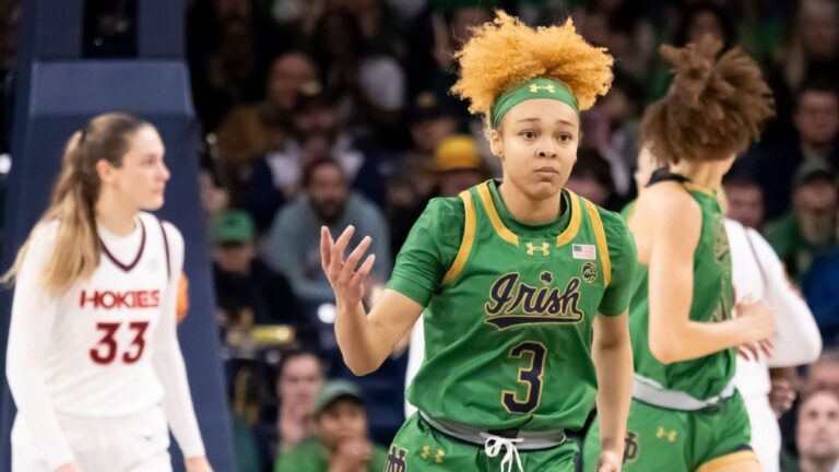Notre Dame’s Hannah Hidalgo Leading Irish to Sweet 16