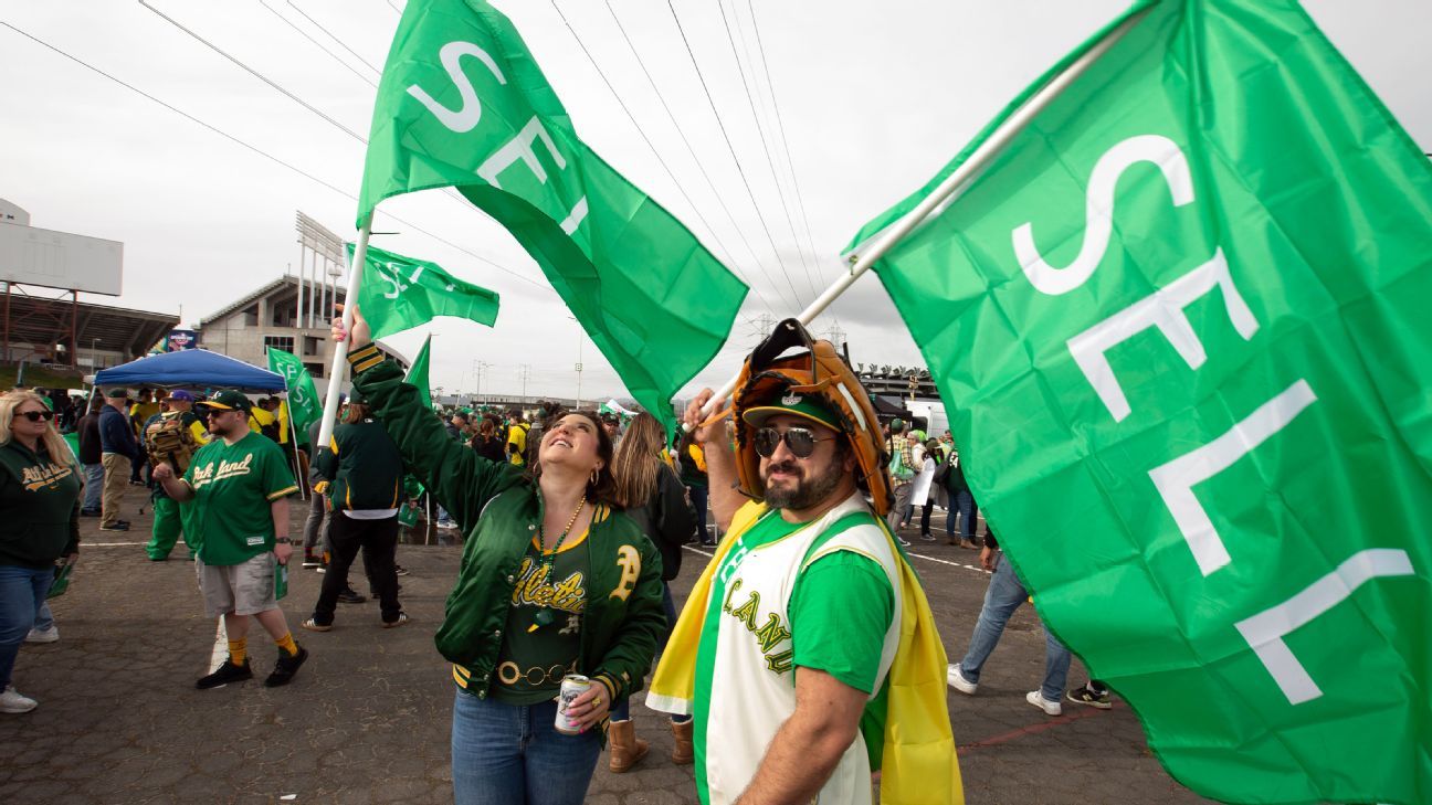 Athletics Fans Show Displeasure with Ownership