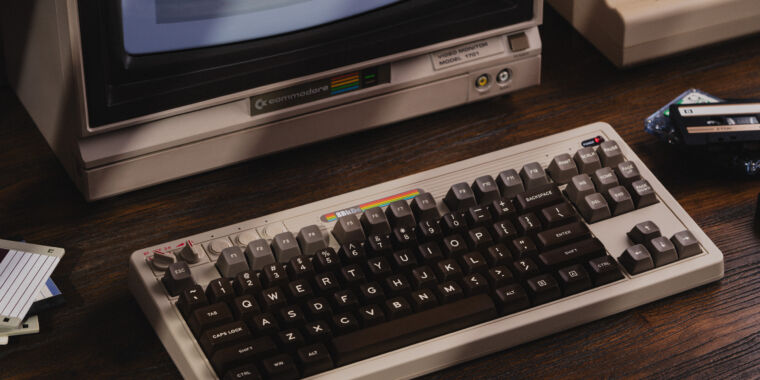8BitDo unveils Retro Mechanical Keyboard – C64 Edition