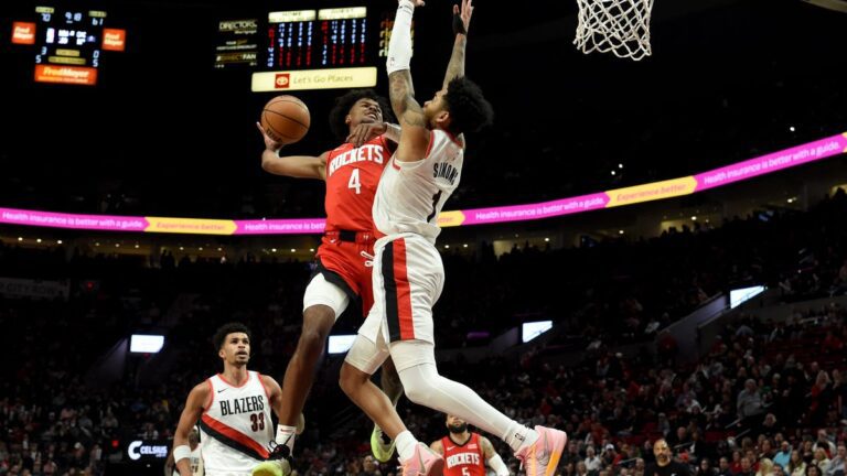 Jalen Green’s Poster Dunk On Anfernee Simons