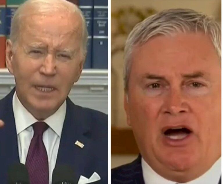Rep. Comer Desperately Asks Biden to Testify