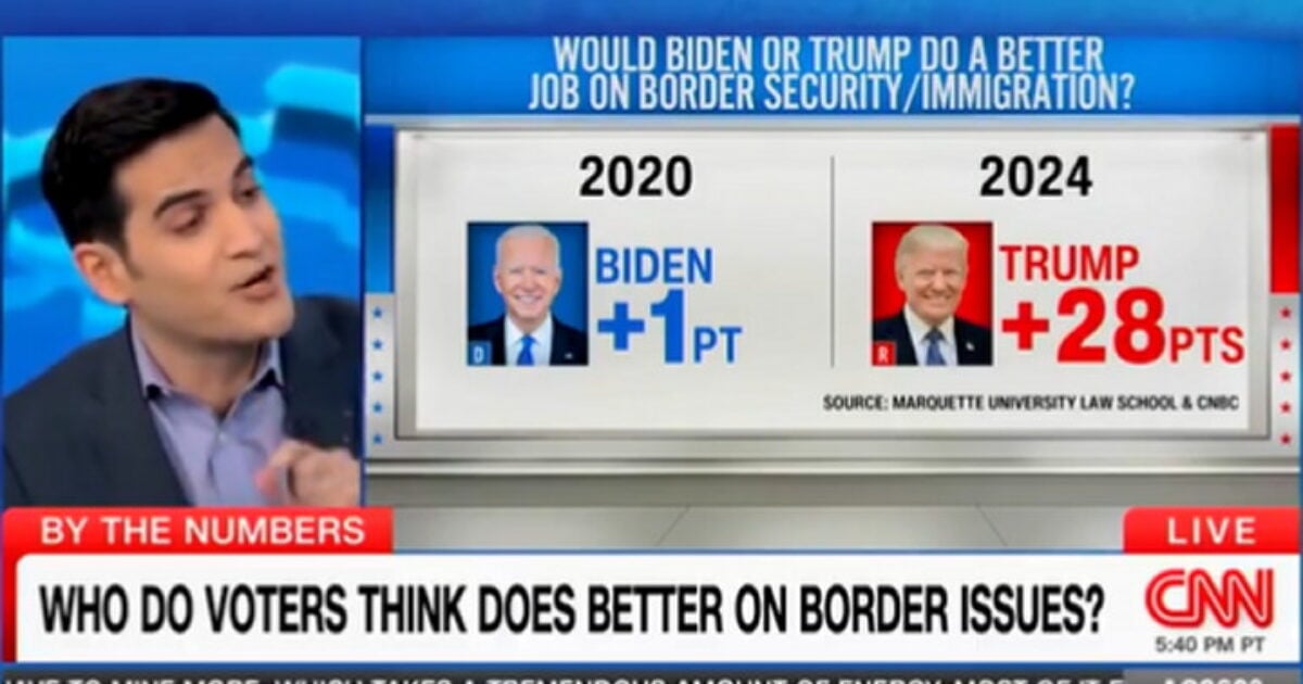 CNN Data Analyst Harry Enten Warns Biden on Hispanic Support