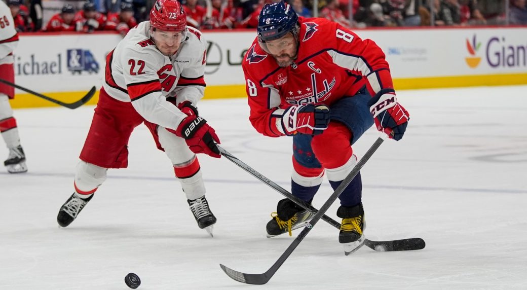 Milano Records First Hat Trick; Capitals End Hurricanes’ Streak