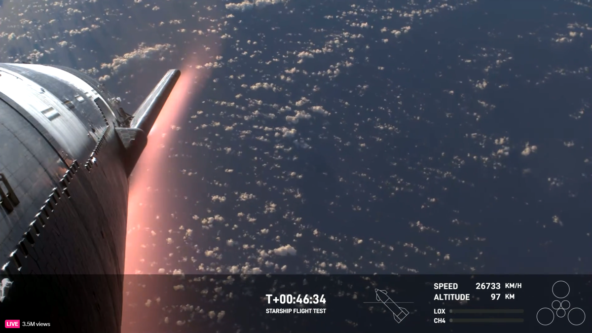 SpaceX achieves key milestones with Starship test flight