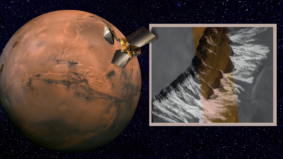 Explosively evaporating carbon dioxide ice reshaped Mars landscape