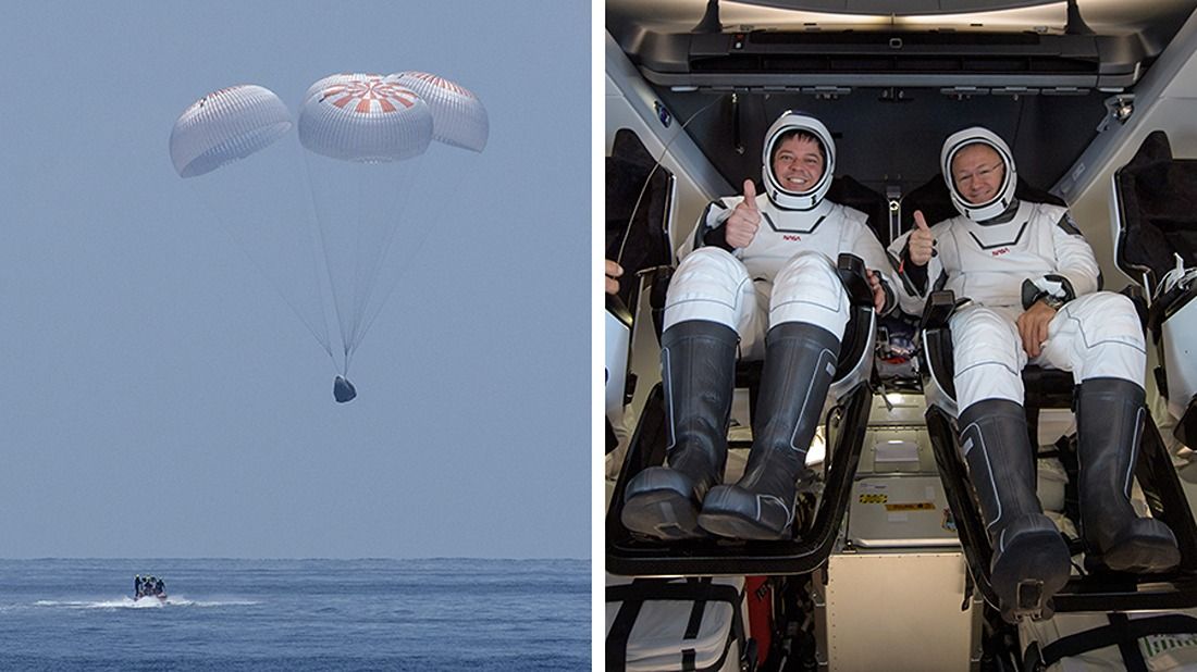 NASA Astronaut Menon Preps with SpaceX