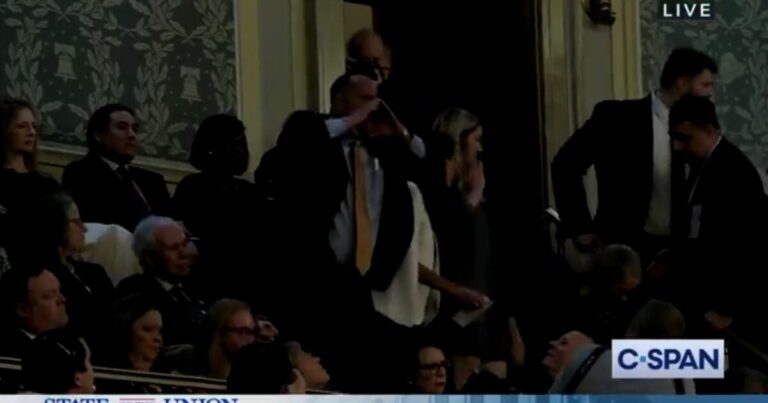 Father of Marine Killed in Kabul Arrested at SOTU