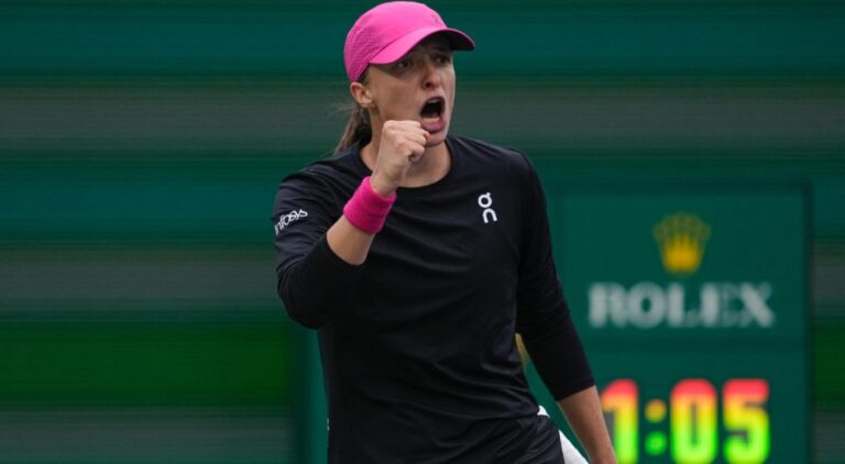 Iga Swiatek dominates to reach BNP Paribas Open final
