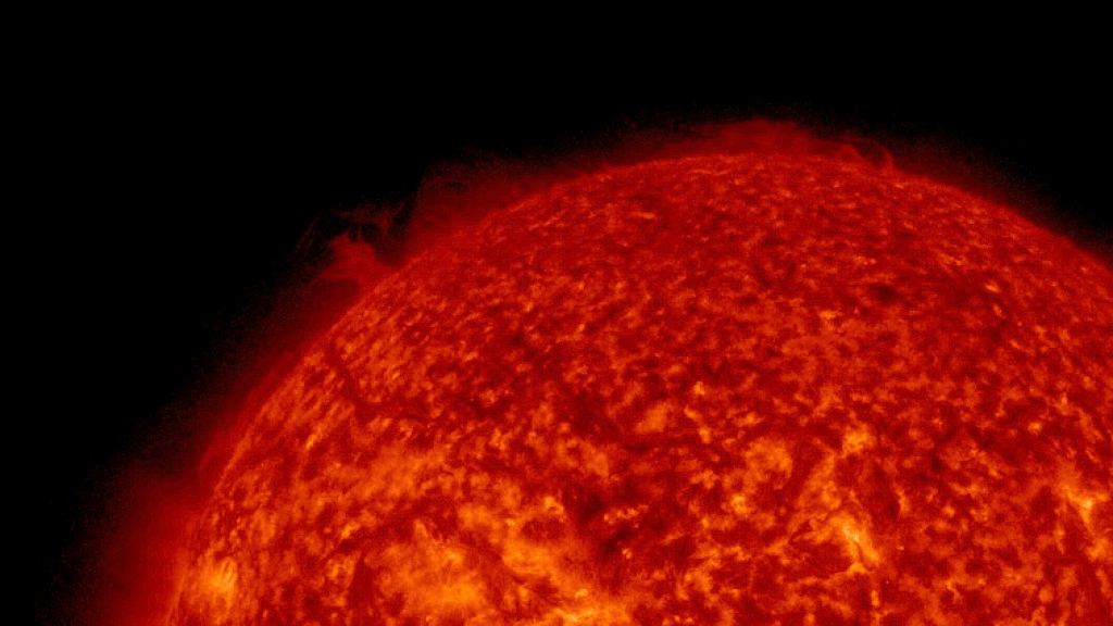 Sun releases massive solar eruption toward Mercury