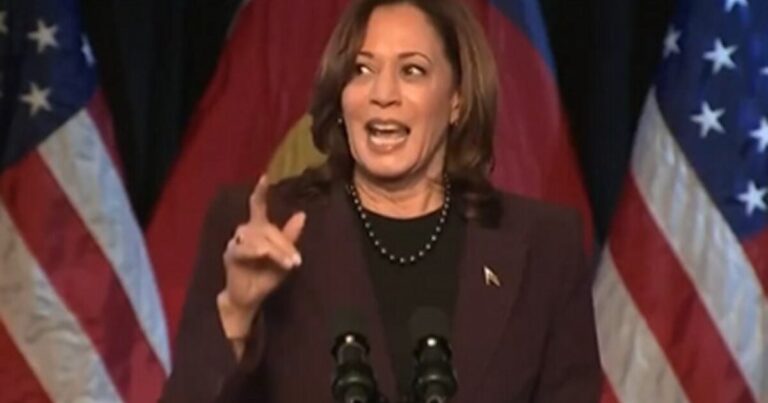 Kamala Harris Warns of Trump’s DOJ Weaponization