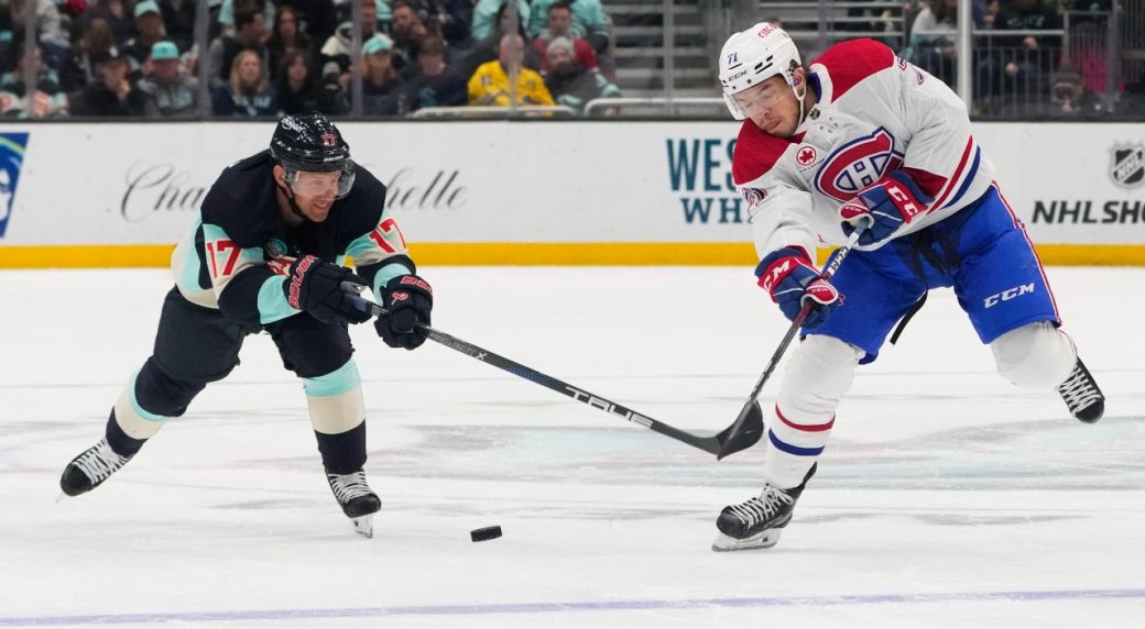 Canadiens dominate Kraken in 5-1 victory