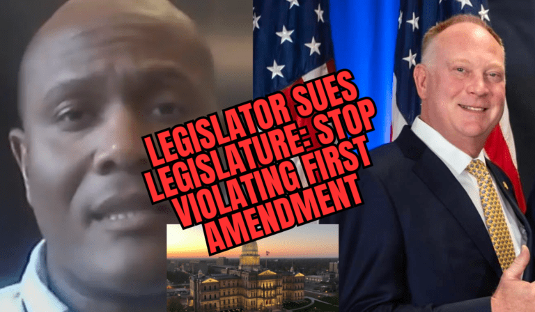 Michigan State Rep Files First Amendment Lawsuit
