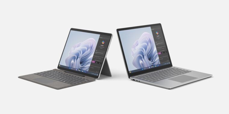 Microsoft Surface Pro 10 and Laptop 6 Updates