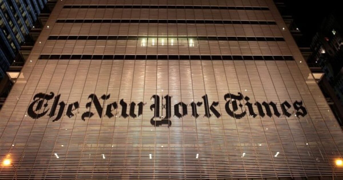 Liberals Upset Over Alleged NY Times Bias