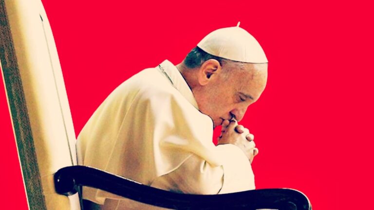 Pope Francis shows frailty during Holy Week