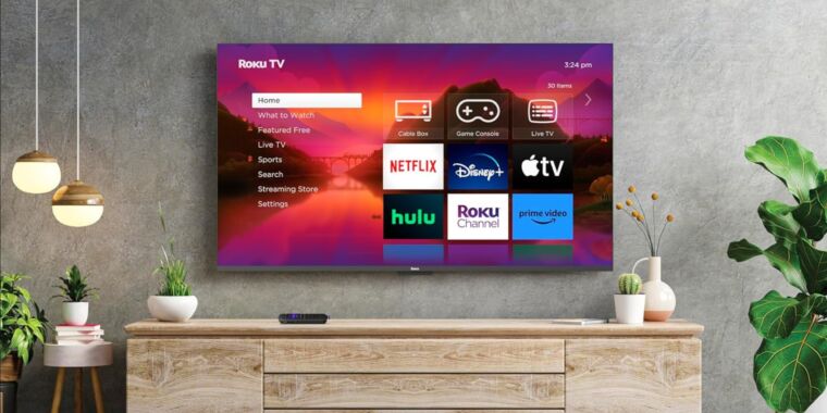 Roku TV patent details ads on HDMI devices