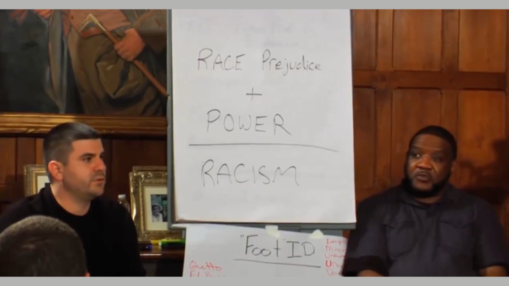 Davidson College alumni upset over required racist video.
