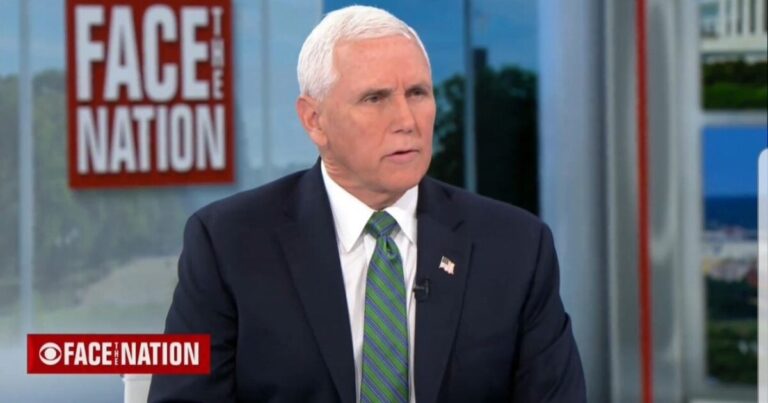 Pence calls J6 defendants hostages, says it’s “unacceptable”