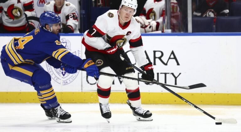 Senators Cruise Past Sabres with 6-2 Victory
