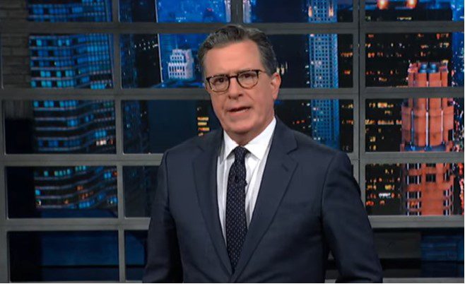 Stephen Colbert exposes Supreme Court holes in 14th Amendment logic