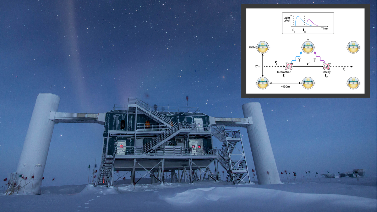 Ghost Particles: IceCube Observatory Detects Elusive Tau Neutrinos
