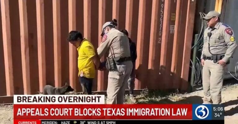 Texas Immigration Law Blocked by Appeals Court