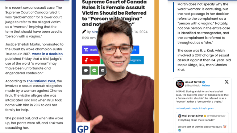 Supreme Court of Canada Rules ‘Woman’ Problematic