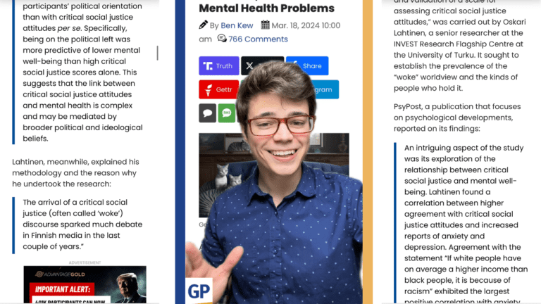 Study: Link between “woke” beliefs and mental health issues