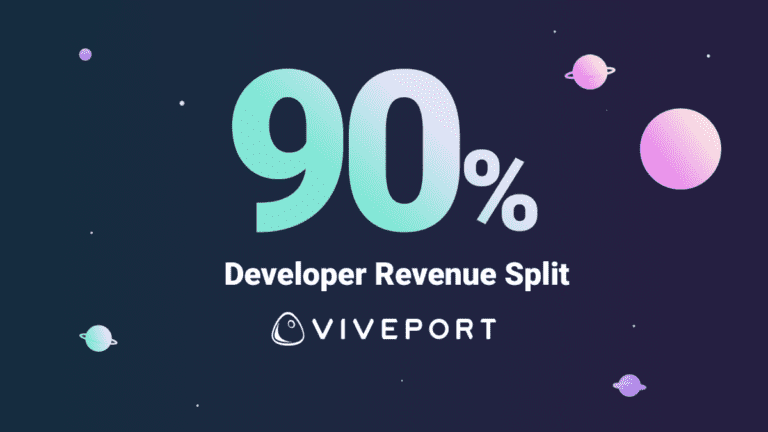 HTC unveils 90/10 revenue split for Viveport.