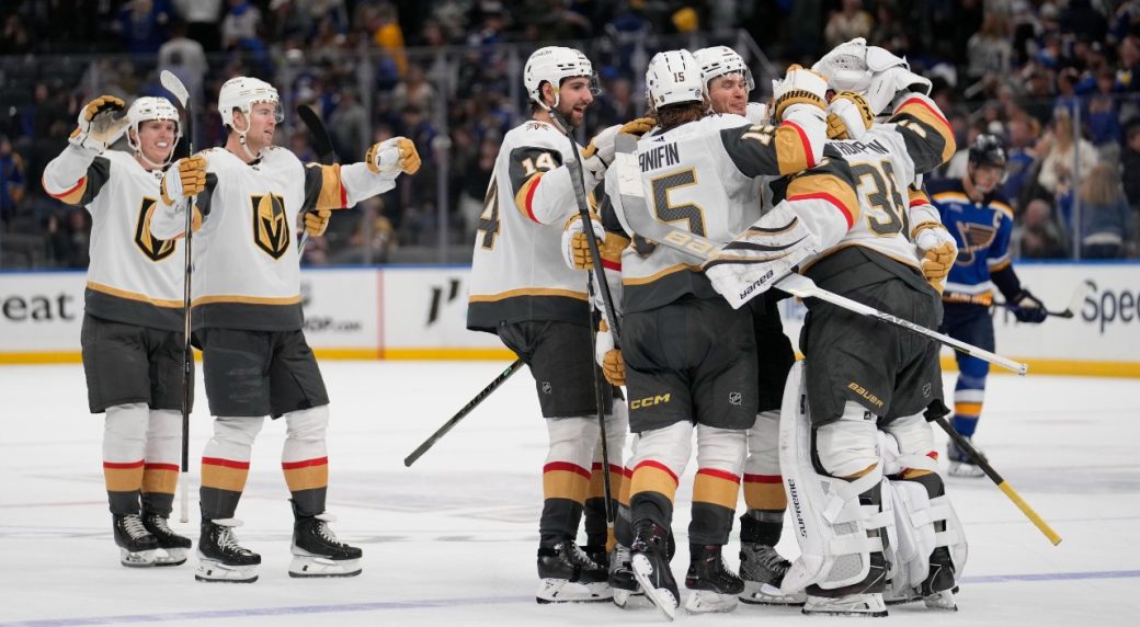 Marchessault lifts Golden Knights past Blues in OT