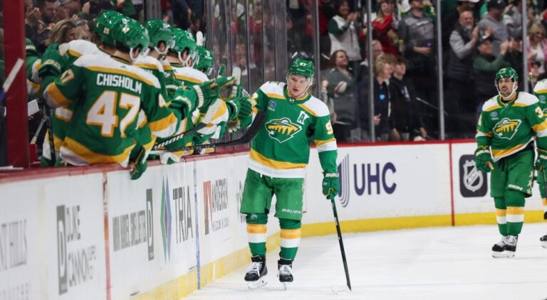 Wild top Predators in OT with Boldy’s goal