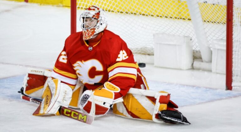 Sabres’ Luukkonen Outduels Flames’ Wolf