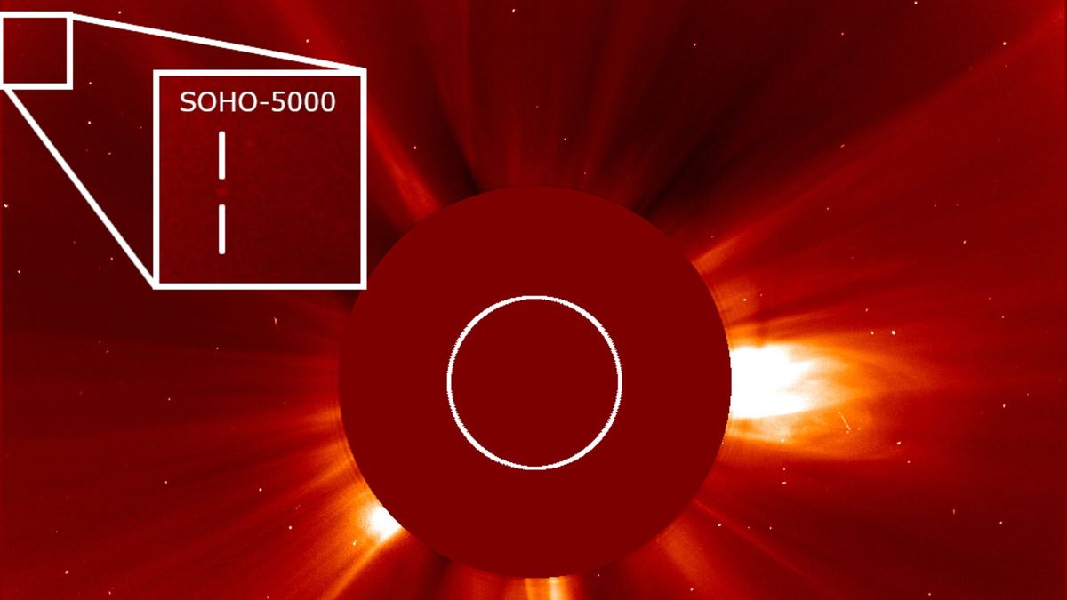 SOHO Discovers 5,000th Comet