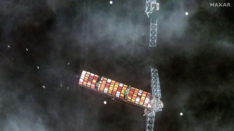 Tragic collapse of Francis Scott Key Bridge