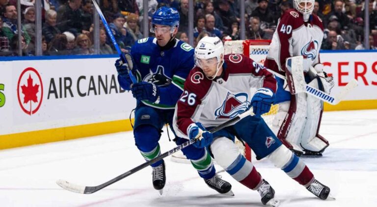 Valeri Nichushkin scores OT winner as Avs beat Canucks