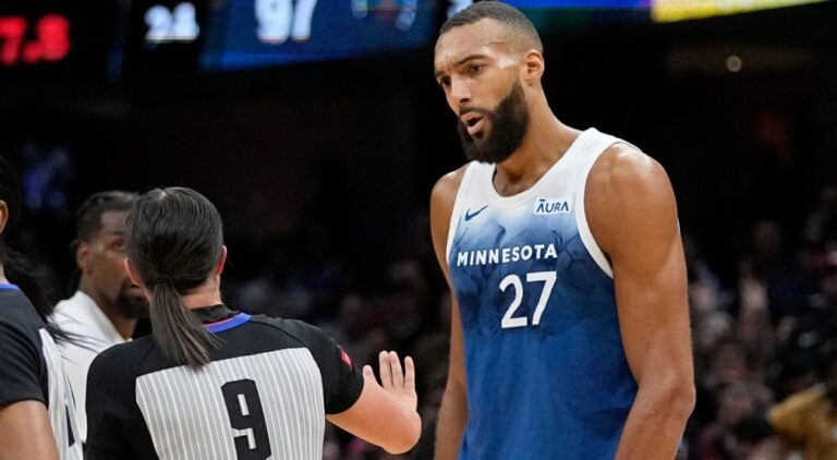 NBA fines Rudy Gobert $100,000 for criticizing referee and suggesting gambling impact