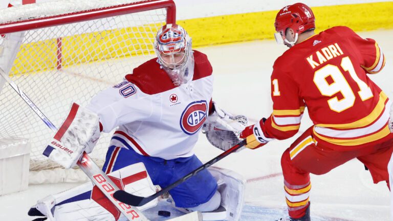 Canadiens Fall Short in Calgary Without St. Louis