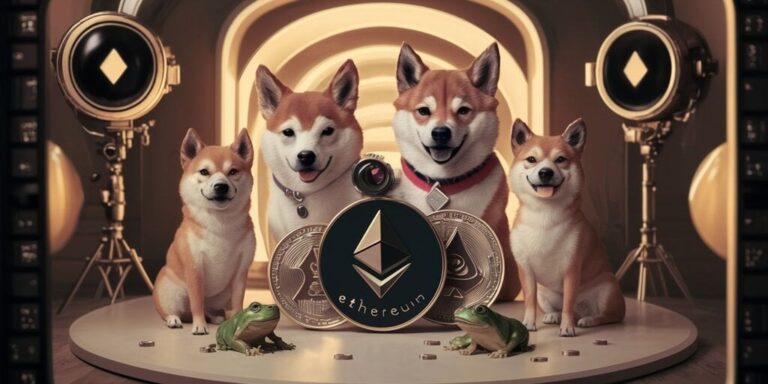 Solana and Ethereum meme coins surge; FLOKI, DOGE, PEPE, WIF showcase gains