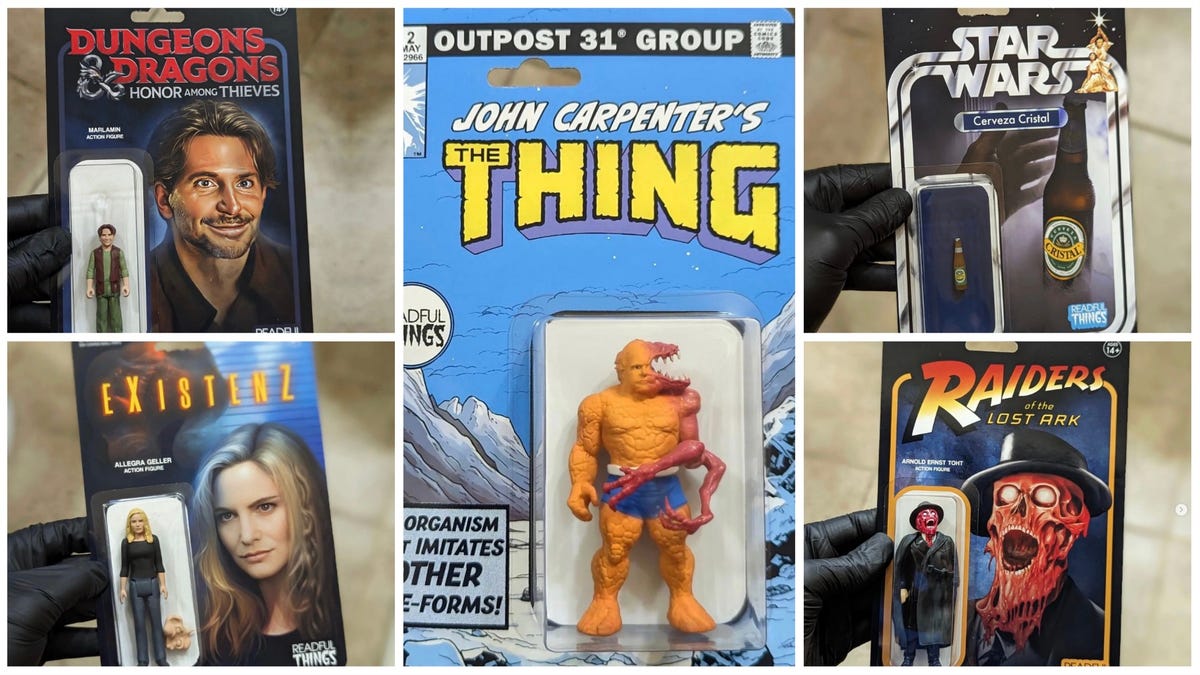 Artist Creates Unique Toys Meant for Display