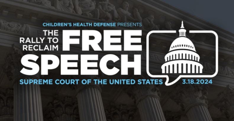 Rally to Reclaim Free Speech – SCOTUS March 18, 2024
