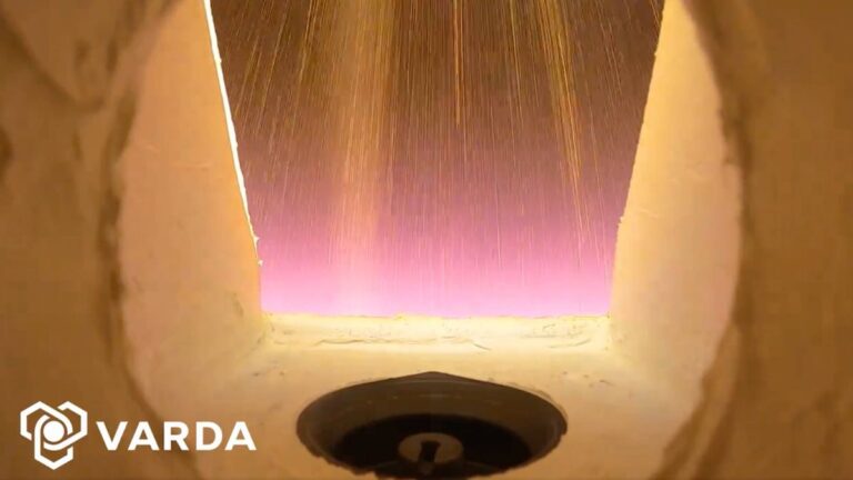 Varda Space Capsule Successfully Processes HIV Medication