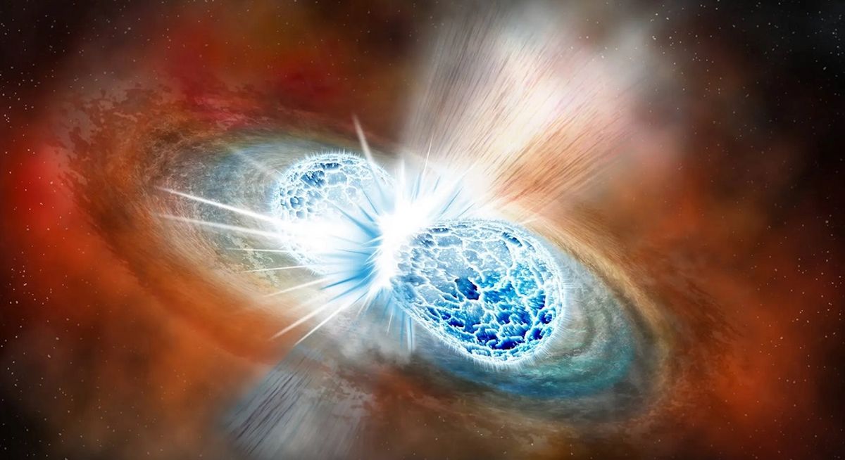 Neutron star merger may shed new light on dark matter