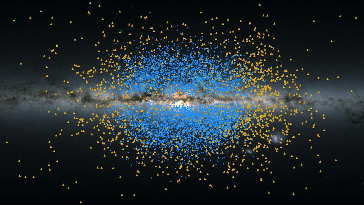 Milky Way’s Ancient Streams Discovered by Gaia