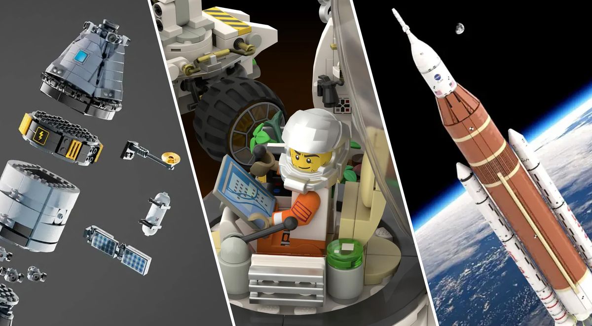 Top Three Space-Based Lego Ideas Sets